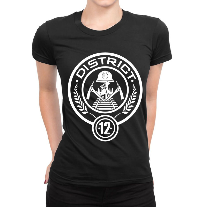 District Administrative Ladies Fitted T-Shirt by Woko Art | Artistshot