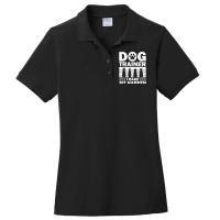 Cool Dog Trainer For Men Women Dog Training Agility Class T Shirt Ladies Polo Shirt | Artistshot