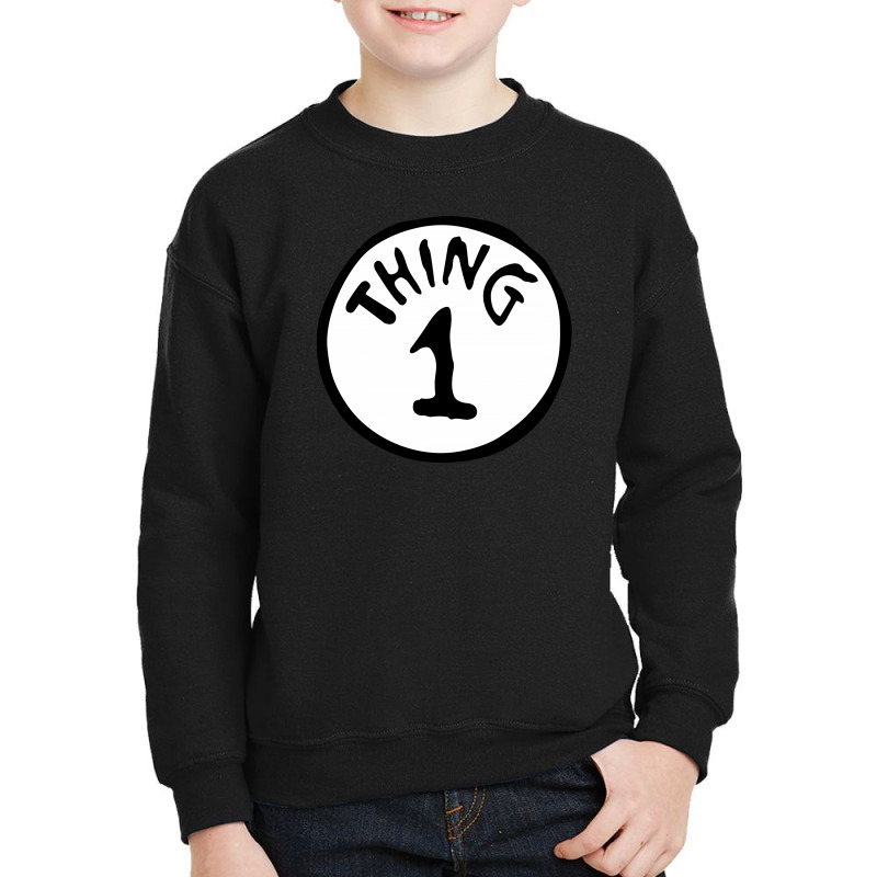 Cat Hat Thing 1 Youth Sweatshirt by Banapeth | Artistshot