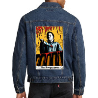 Painting Michael Boogeyman Art Men Denim Jacket | Artistshot