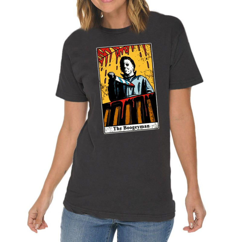 Painting Michael Boogeyman Art Vintage T-Shirt by Artist-Deborah | Artistshot