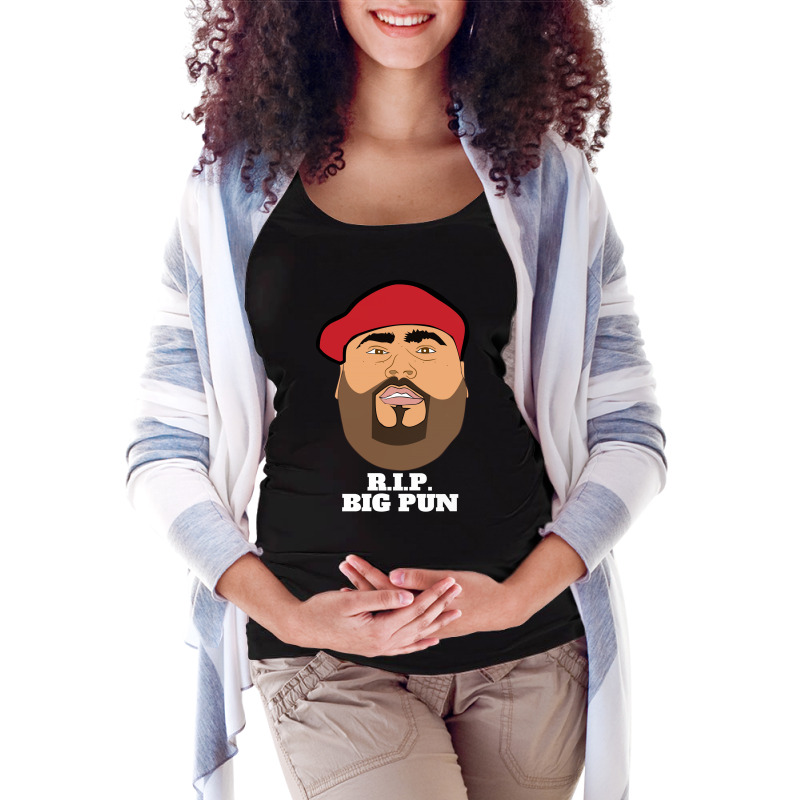 Rip Big Pun Maternity Scoop Neck T-shirt by Banapeth | Artistshot