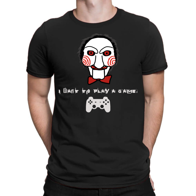 Retro I Want To Play A Game Poster T-Shirt by Artist-Deborah | Artistshot