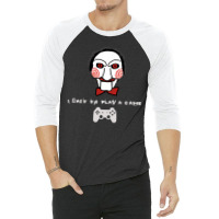 Retro I Want To Play A Game Poster 3/4 Sleeve Shirt | Artistshot