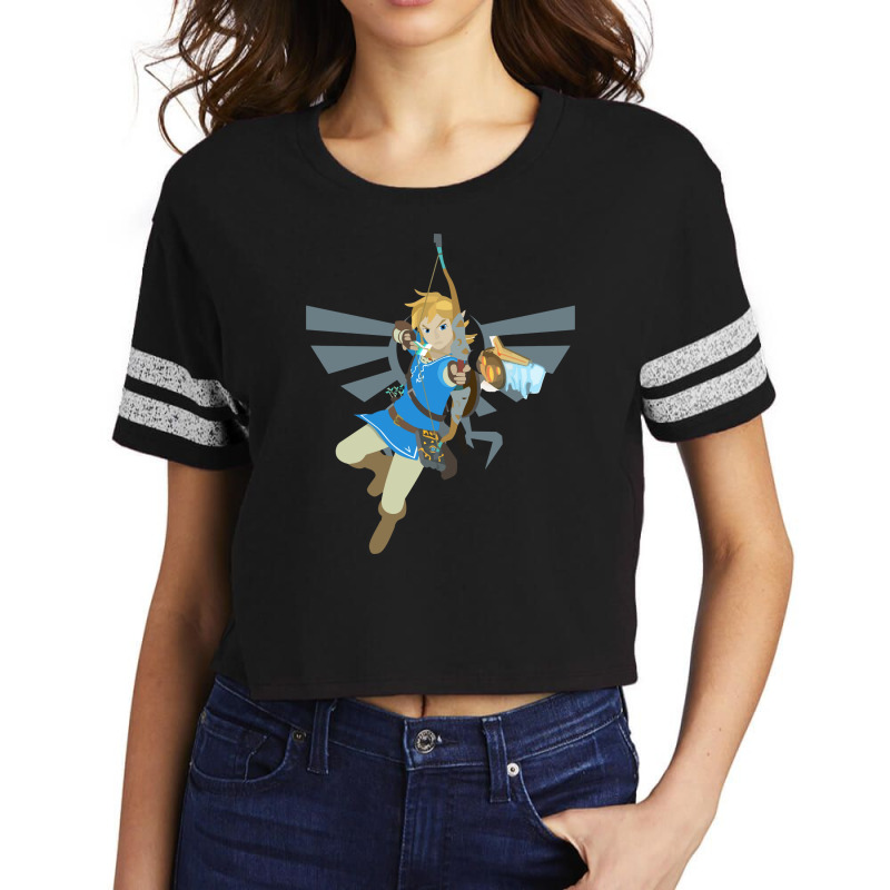 Link Scorecard Crop Tee by ADORABLESUN | Artistshot