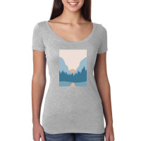 Blue Forest Women's Triblend Scoop T-shirt | Artistshot