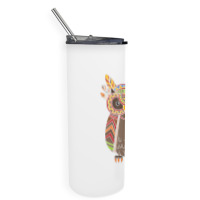 Native Owl Skinny Tumbler | Artistshot