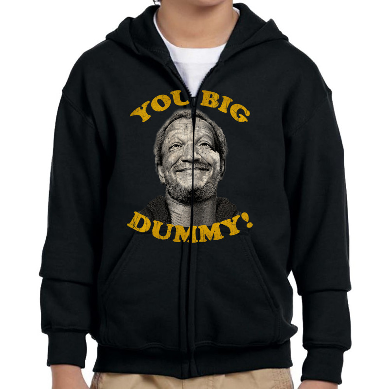 You Big Dummy Youth Zipper Hoodie by aquasehat21 | Artistshot