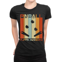 Pinball Funny Retro Vintage Arcade Game Machine Lover Gift T Shirt Ladies Fitted T-shirt | Artistshot