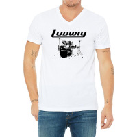 Ludwig Drum V-neck Tee | Artistshot