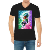 Anime Legend V-neck Tee | Artistshot