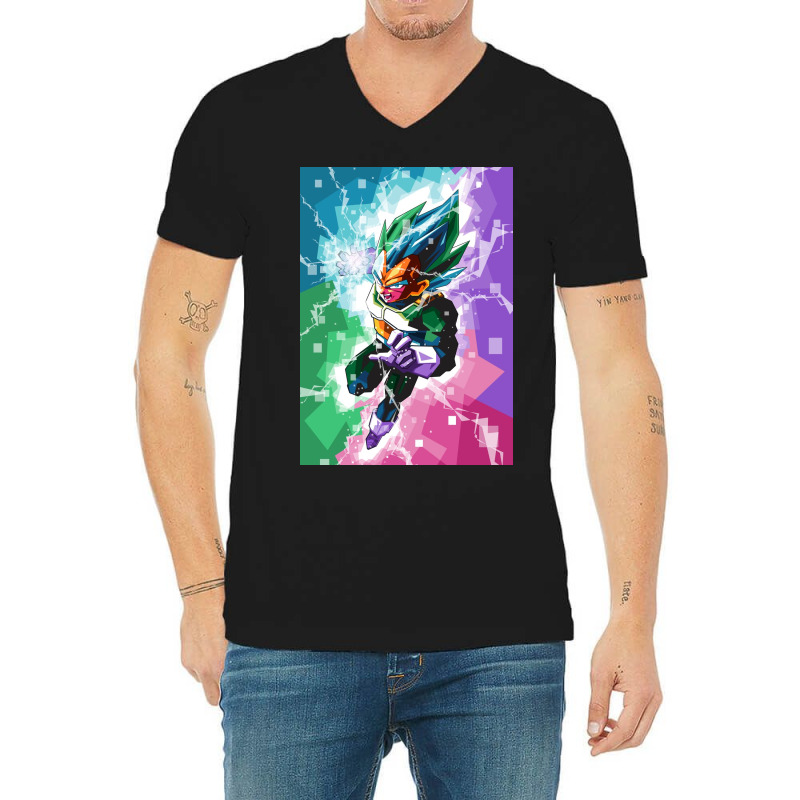 Anime Legend V-neck Tee | Artistshot