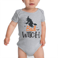 Halloween - Bad Witch Baby Bodysuit | Artistshot