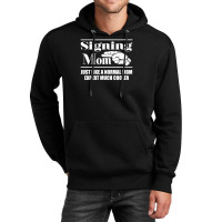 Signing Mom   Sign Language Asl Unisex Hoodie | Artistshot