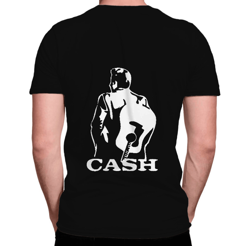 Johnny Cash Guitar All Over Men's T-shirt | Artistshot