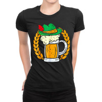 German Beer Festival Beer Drinker Oktoberfest Germany T Shirt Ladies Fitted T-shirt | Artistshot