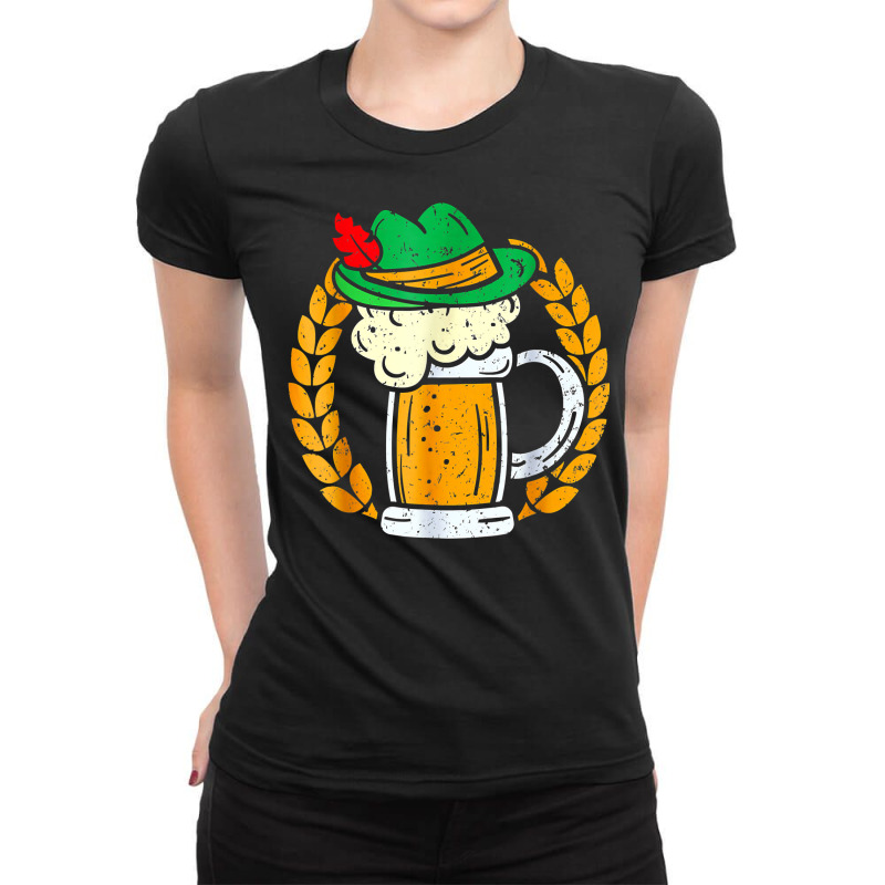 German Beer Festival Beer Drinker Oktoberfest Germany T Shirt Ladies Fitted T-Shirt by yepesfoloudeni | Artistshot