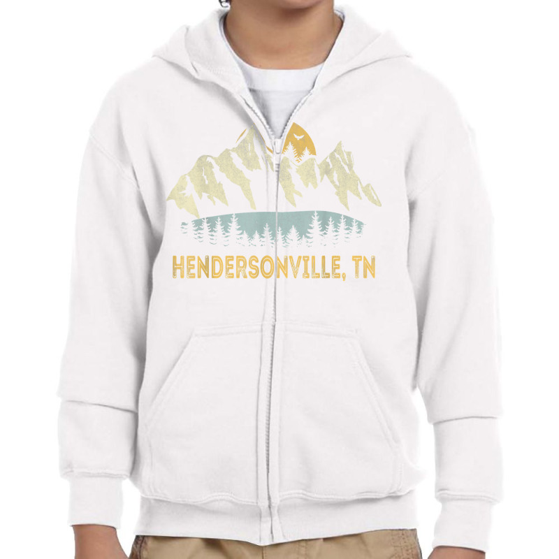 Hendersonville Tennessee Mountain Sunset Sunrise Kayaking T Shirt Youth Zipper Hoodie by komulavcasante6 | Artistshot