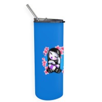 Cherry Blossom Twins Skinny Tumbler | Artistshot