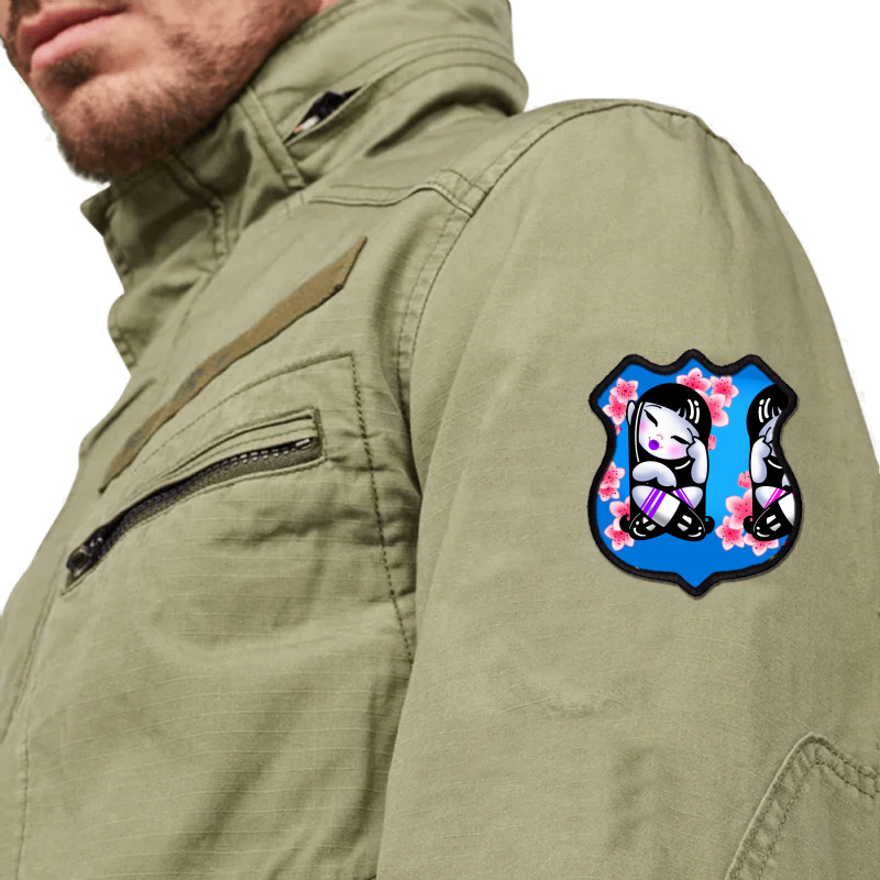 Cherry Blossom Twins Shield Patch | Artistshot