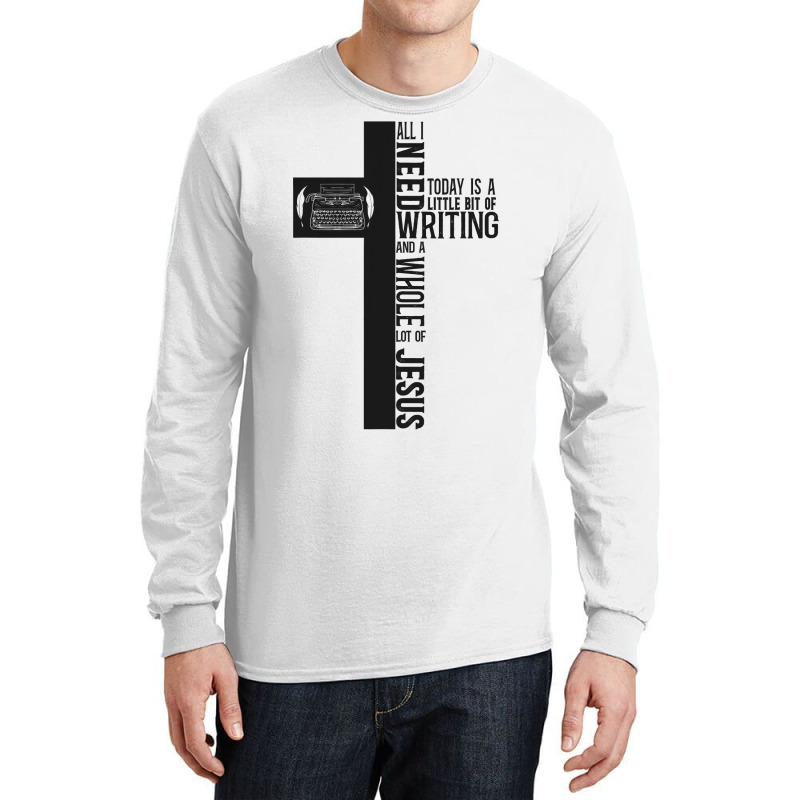 Christian Writing Faith Cross Jesus Novel Writer Published Author 164  Long Sleeve Shirts by golferu | Artistshot