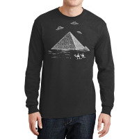 Ufo Pyramid Alien T Shirt Long Sleeve Shirts | Artistshot