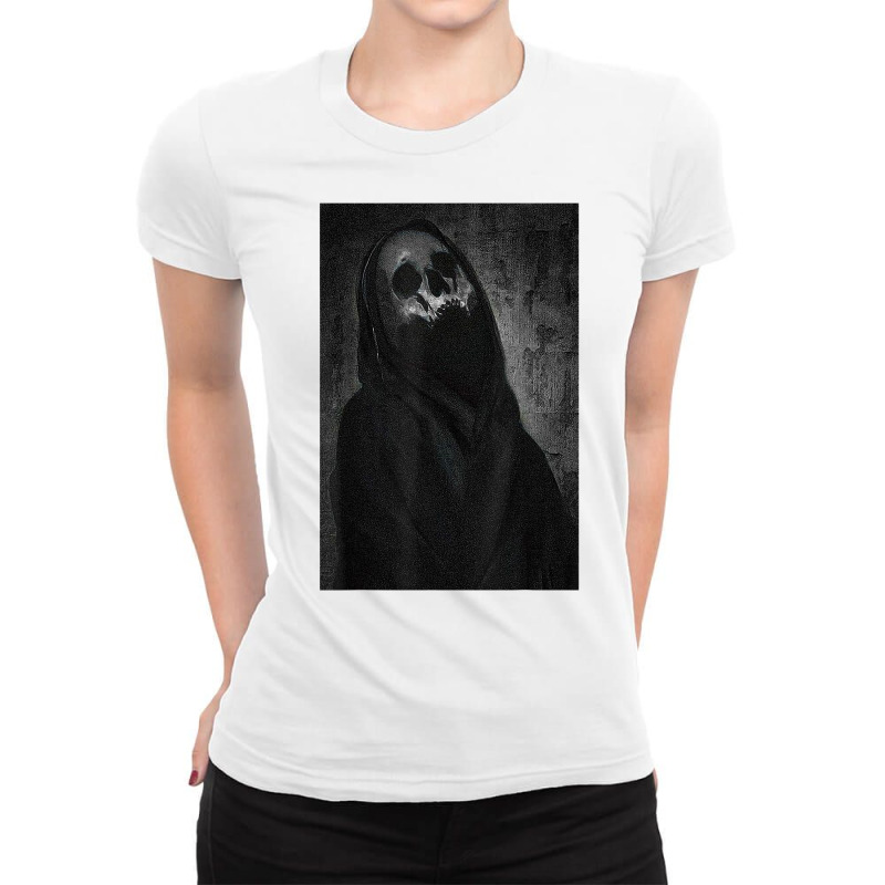 Occult Gothic Dark Satanic Unholy Witchcraft Grunge Emo Goth T Shirt Ladies Fitted T-Shirt by RolaLuken | Artistshot