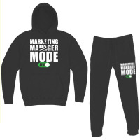 Marketing Manager Mode On Funny Marketing Manager T Shirt Hoodie & Jogger Set | Artistshot