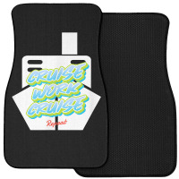 Cruise Work Cruise Repeat On Top Of A Cruise Ship T Shirt Front Car Mat | Artistshot