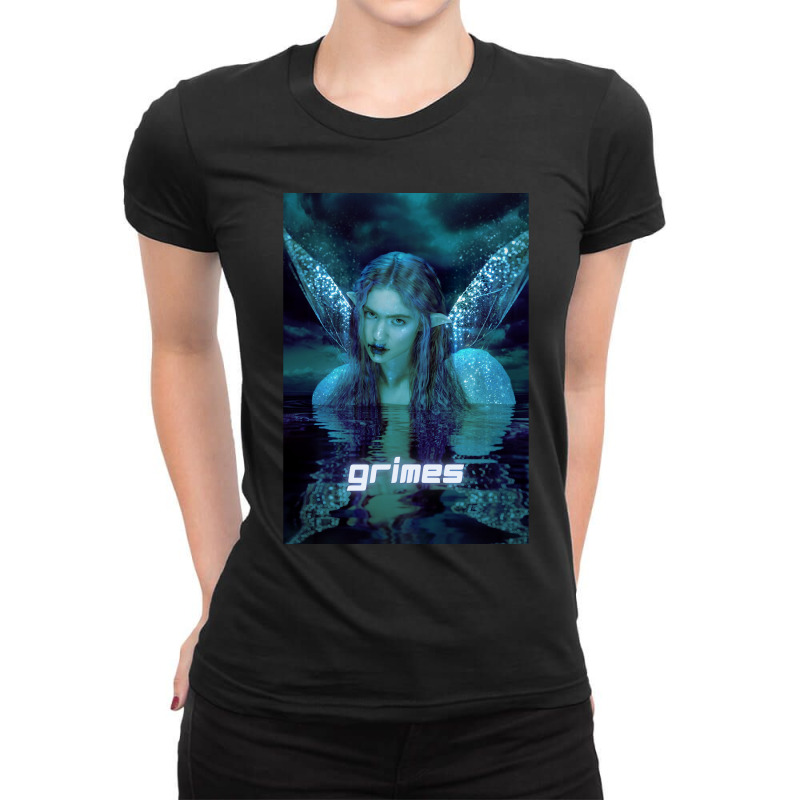 Fairie Blue Green Grimes Lover Gifts Ladies Fitted T-Shirt by ArtistConner | Artistshot