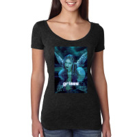 Fairie Blue Green Grimes Lover Gifts Women's Triblend Scoop T-shirt | Artistshot