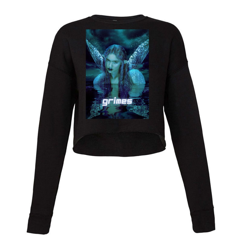 Fairie Blue Green Grimes Lover Gifts Cropped Sweater by ArtistConner | Artistshot