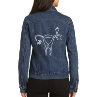 Graphic Movies  The Third Finger Vintage Music Ladies Denim Jacket | Artistshot