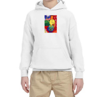 Cat With Red Fish Youth Hoodie | Artistshot