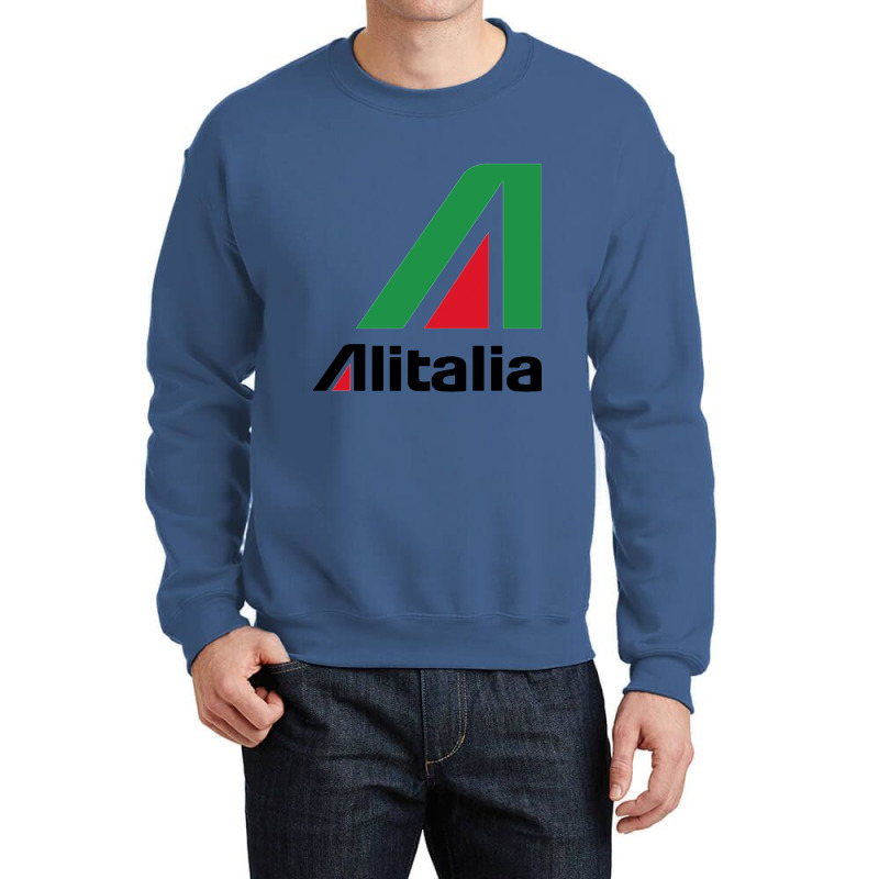 Alitalia Crewneck Sweatshirt | Artistshot