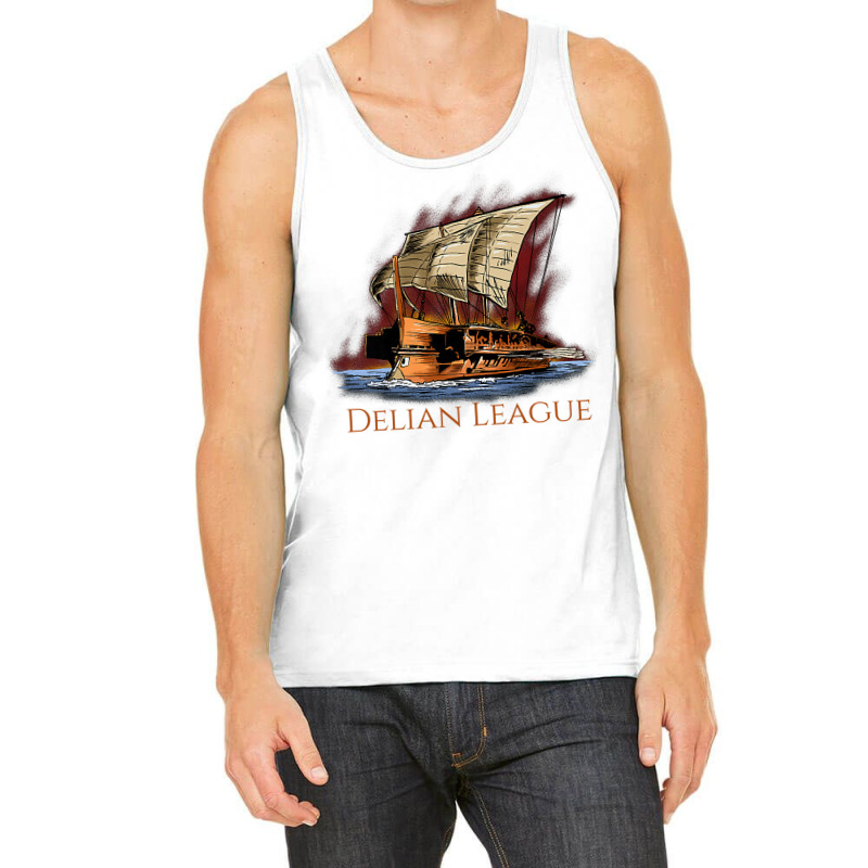 Ancient Greek History   Delian League   Athenian Trireme Premium T Shi Tank Top | Artistshot