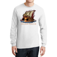 Ancient Greek History   Delian League   Athenian Trireme Premium T Shi Long Sleeve Shirts | Artistshot