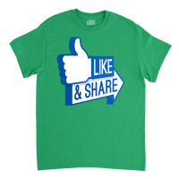 Facebook Classic T-shirt | Artistshot