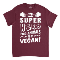 Go Vegan Classic T-shirt | Artistshot