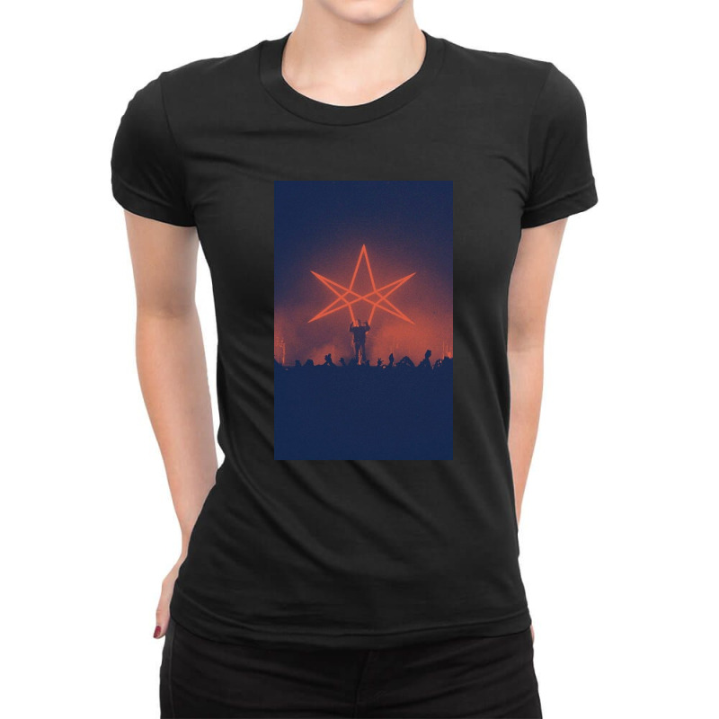 Crowd Stage Tour Ladies Fitted T-Shirt by DawnRoy | Artistshot