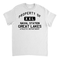 Property Of Naval Station Great Lakes Athletic Department T Shirt Classic T-shirt | Artistshot