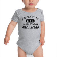 Property Of Naval Station Great Lakes Athletic Department T Shirt Baby Bodysuit | Artistshot