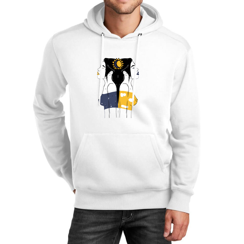 Twin Girls Unisex Hoodie | Artistshot