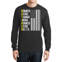 Military, Police, Pilot Retirement Design Phonetic Alphabet T Shirt Long Sleeve Shirts | Artistshot