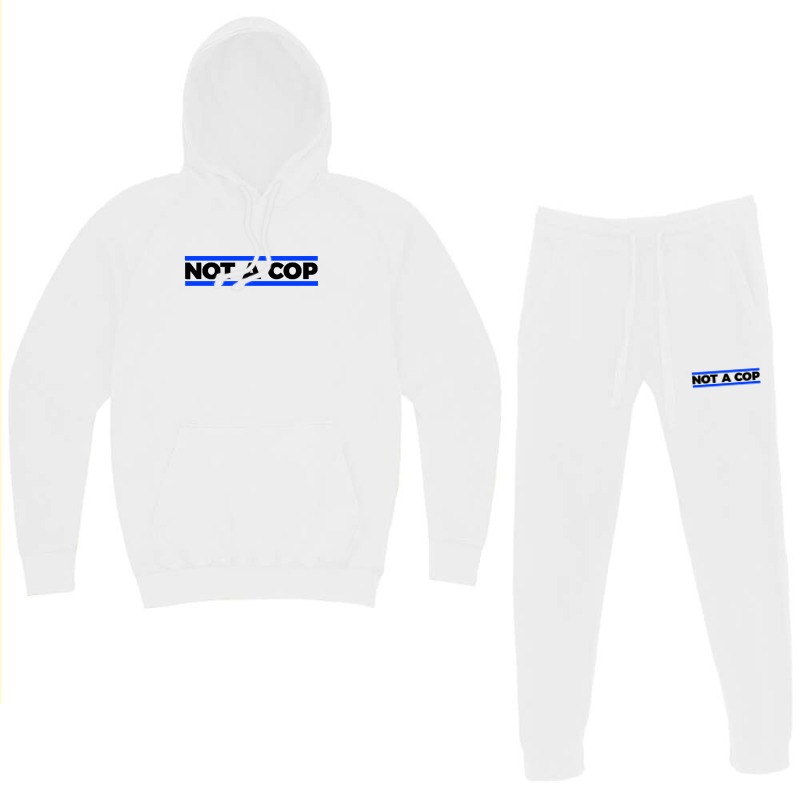 Not A Cop Silly Black Hoodie & Jogger Set | Artistshot