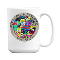 Psychedelic Mushroom Trip Gift   Psychedelic Research Gift Tank Top 15 Oz Coffee Mug | Artistshot