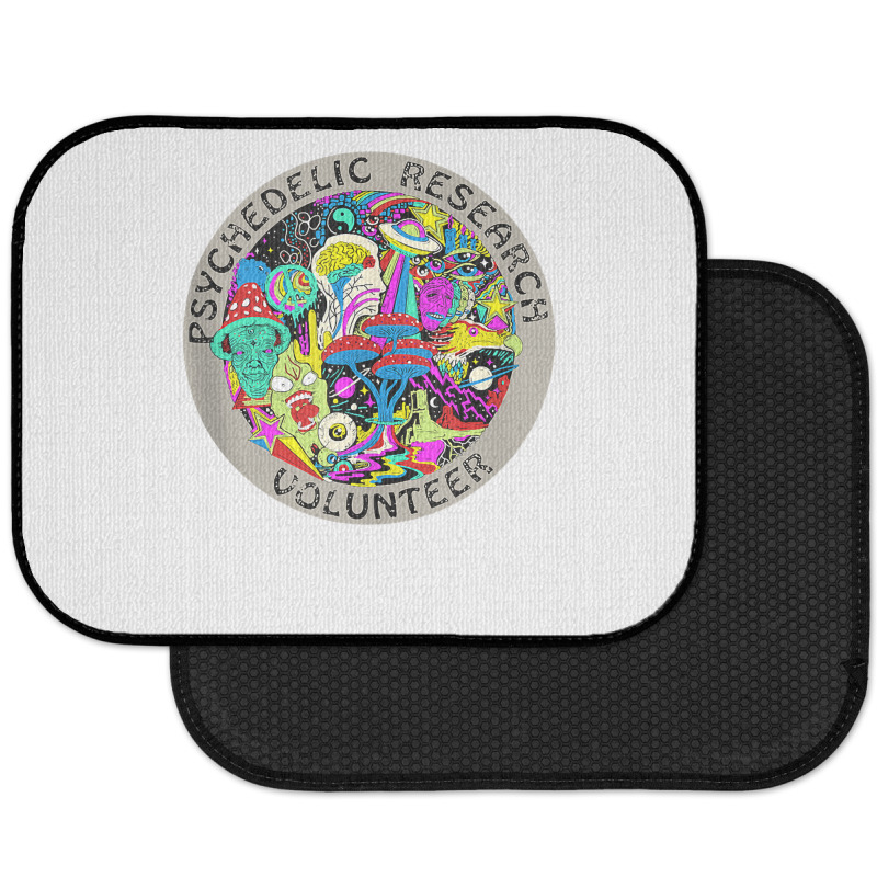 Psychedelic Mushroom Trip Gift   Psychedelic Research Gift Tank Top Rear Car Mat | Artistshot