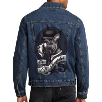 Sir Little Man Shagsalot Men Denim Jacket | Artistshot