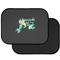 Mermaids Don T Have Thigh Gaps 22219656 Rear Car Mat | Artistshot