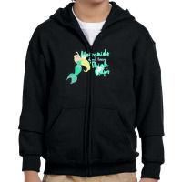 Mermaids Don T Have Thigh Gaps 22219656 Youth Zipper Hoodie | Artistshot